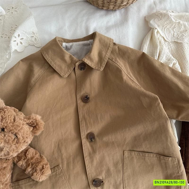 KHOÁC MĂNG TÔ KAKI XUẤT HÀN