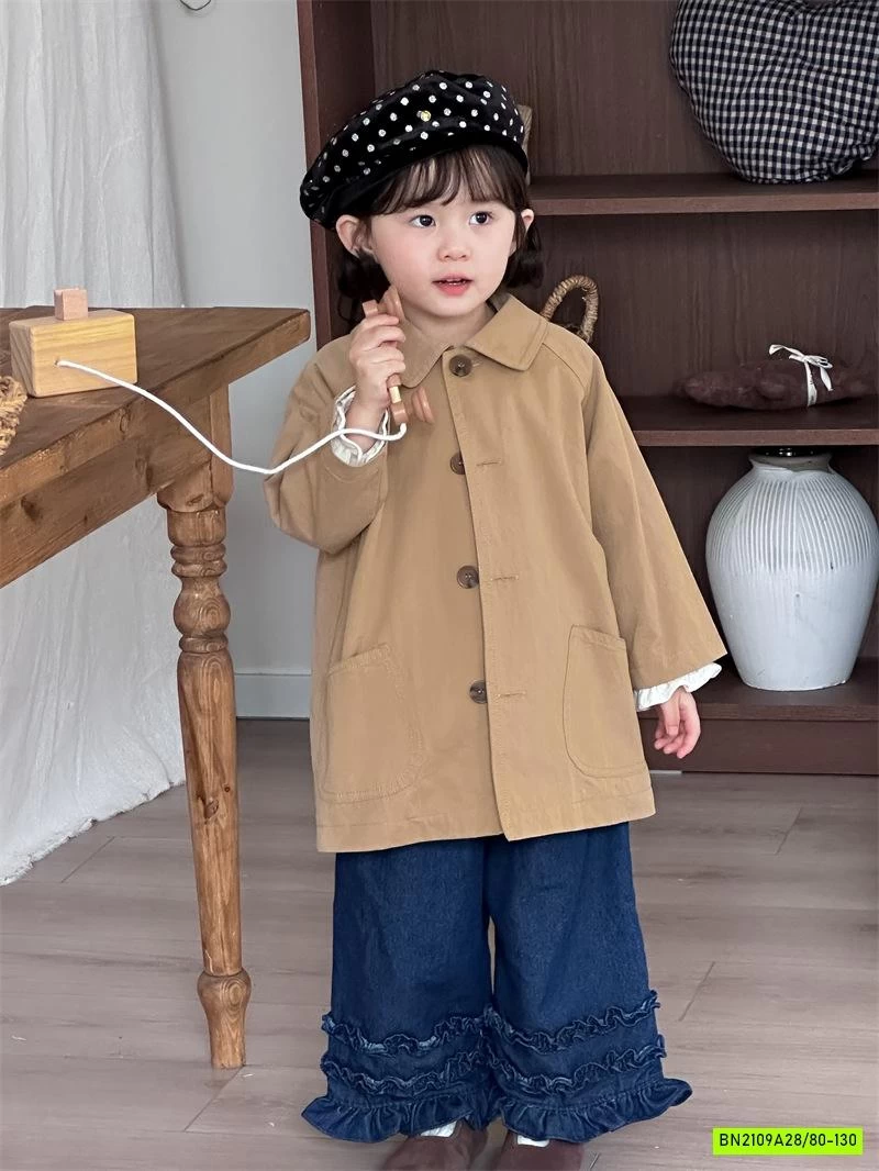 KHOÁC MĂNG TÔ KAKI XUẤT HÀN