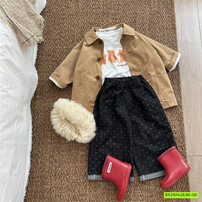 KHOÁC MĂNG TÔ KAKI XUẤT HÀN