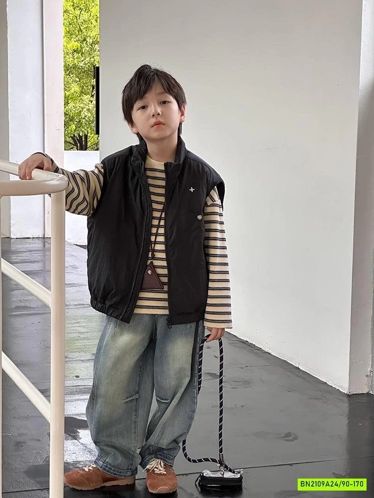 KHOÁC GILE GIÓ TRẦN BÔNG 25G184 AMBB