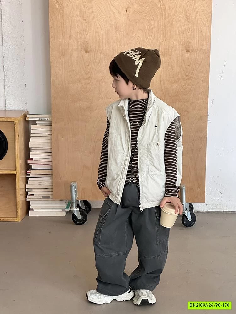 KHOÁC GILE GIÓ TRẦN BÔNG 25G184 AMBB