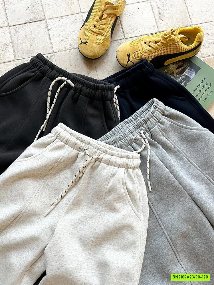 BAGGY NỈ ÉP GÂN TRƯỚC L.E 25G154 AMBB