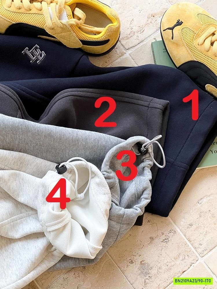 BAGGY NỈ ÉP GÂN TRƯỚC L.E 25G154 AMBB