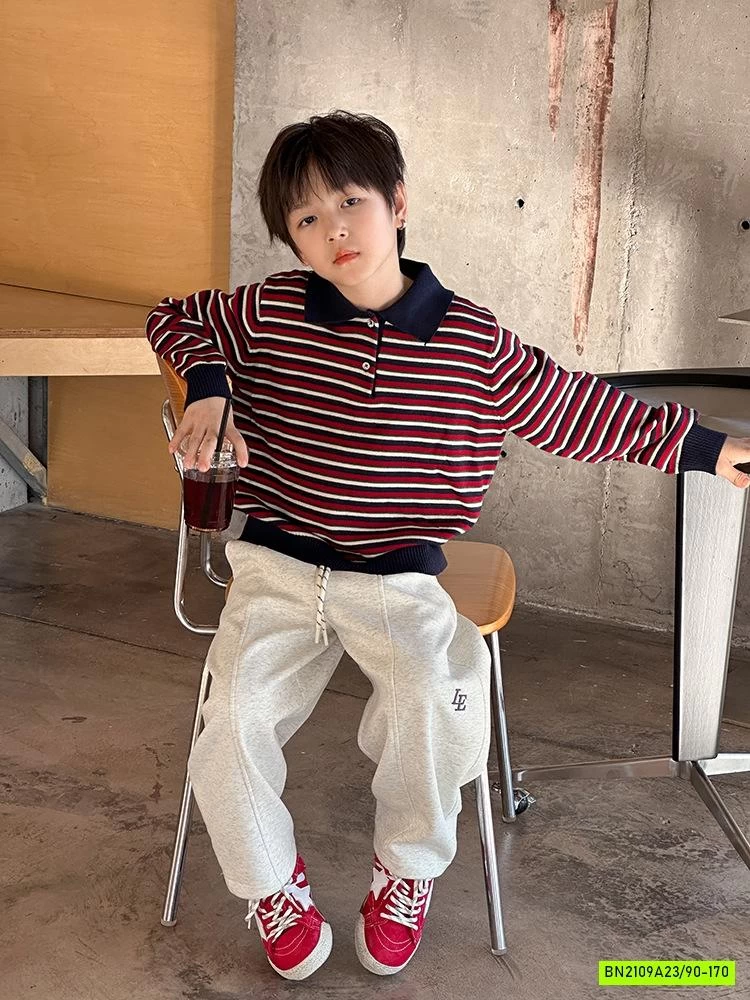 BAGGY NỈ ÉP GÂN TRƯỚC L.E 25G154 AMBB