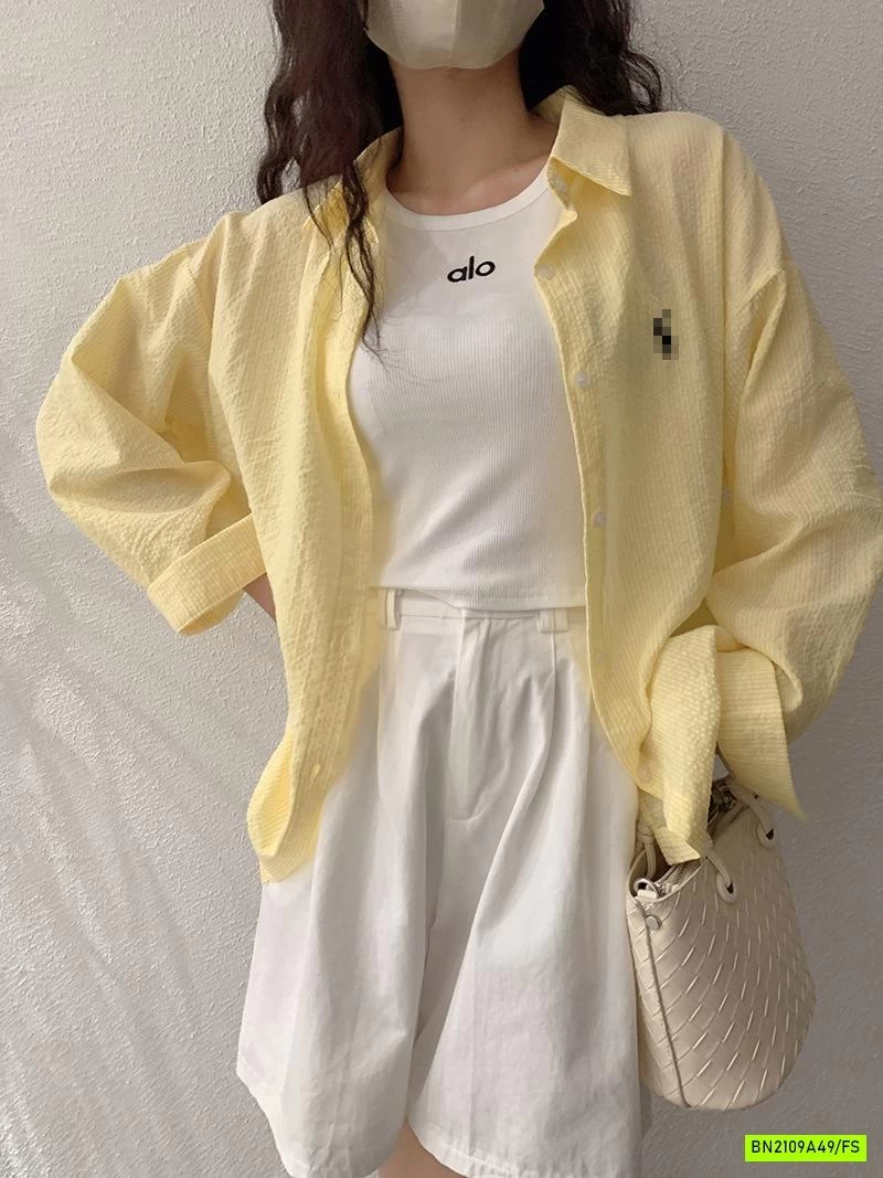 SƠ MI SỌC THÊU LOGO