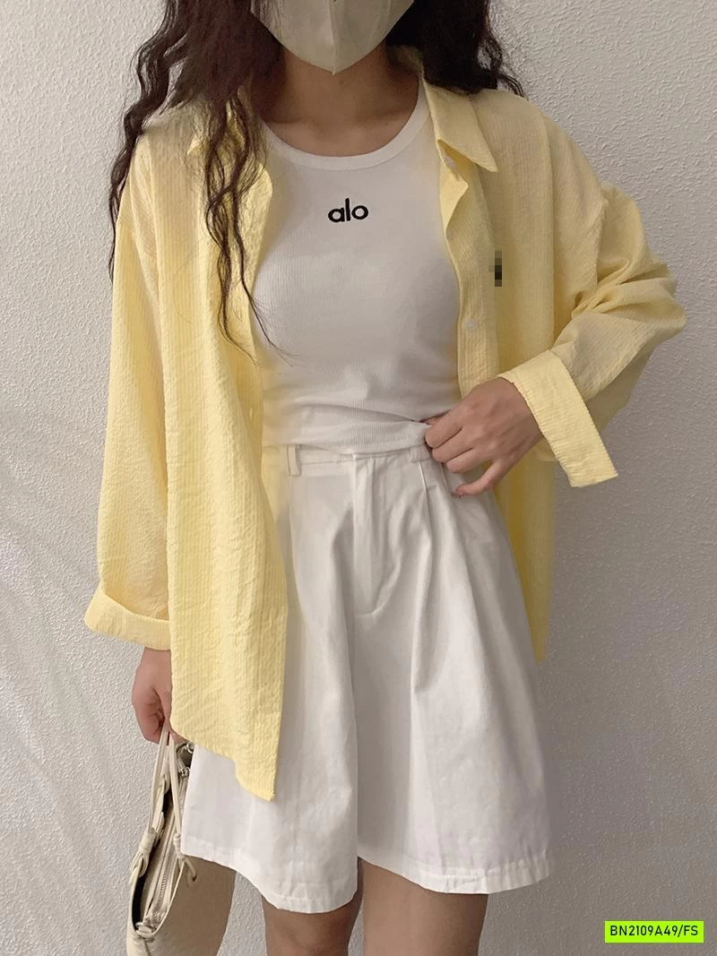 SƠ MI SỌC THÊU LOGO