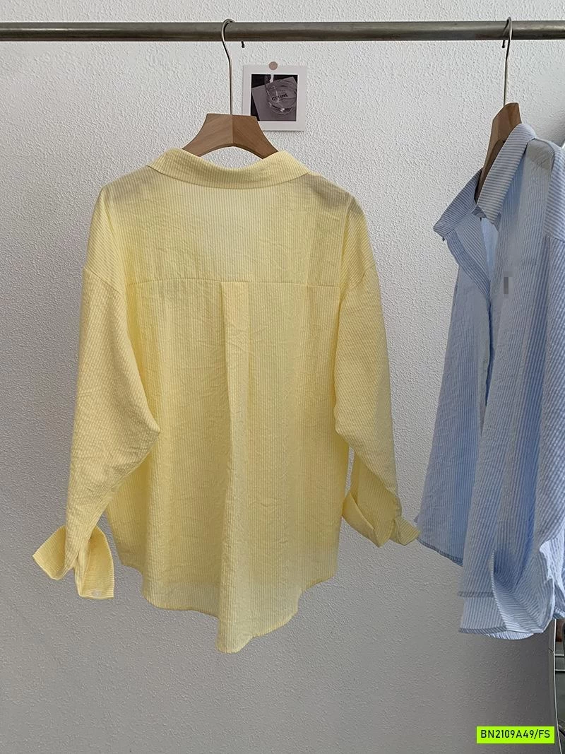 SƠ MI SỌC THÊU LOGO