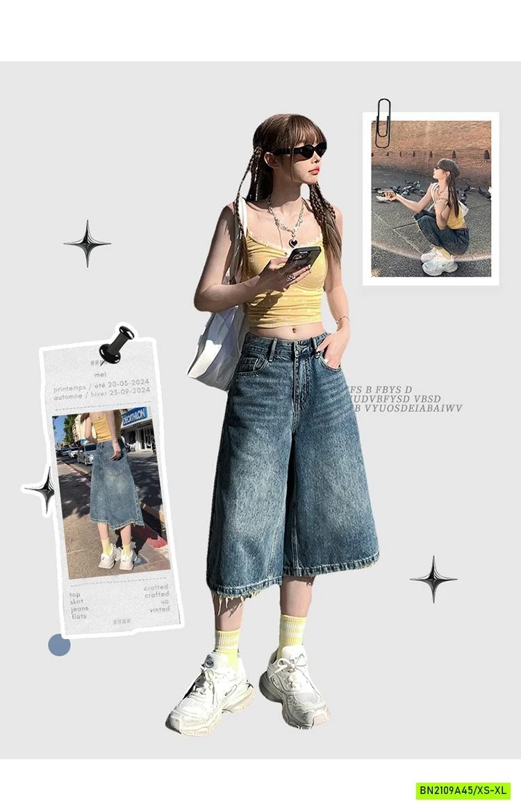 JEANS LỠ ỐNG RỘNG CÁ TÍNH