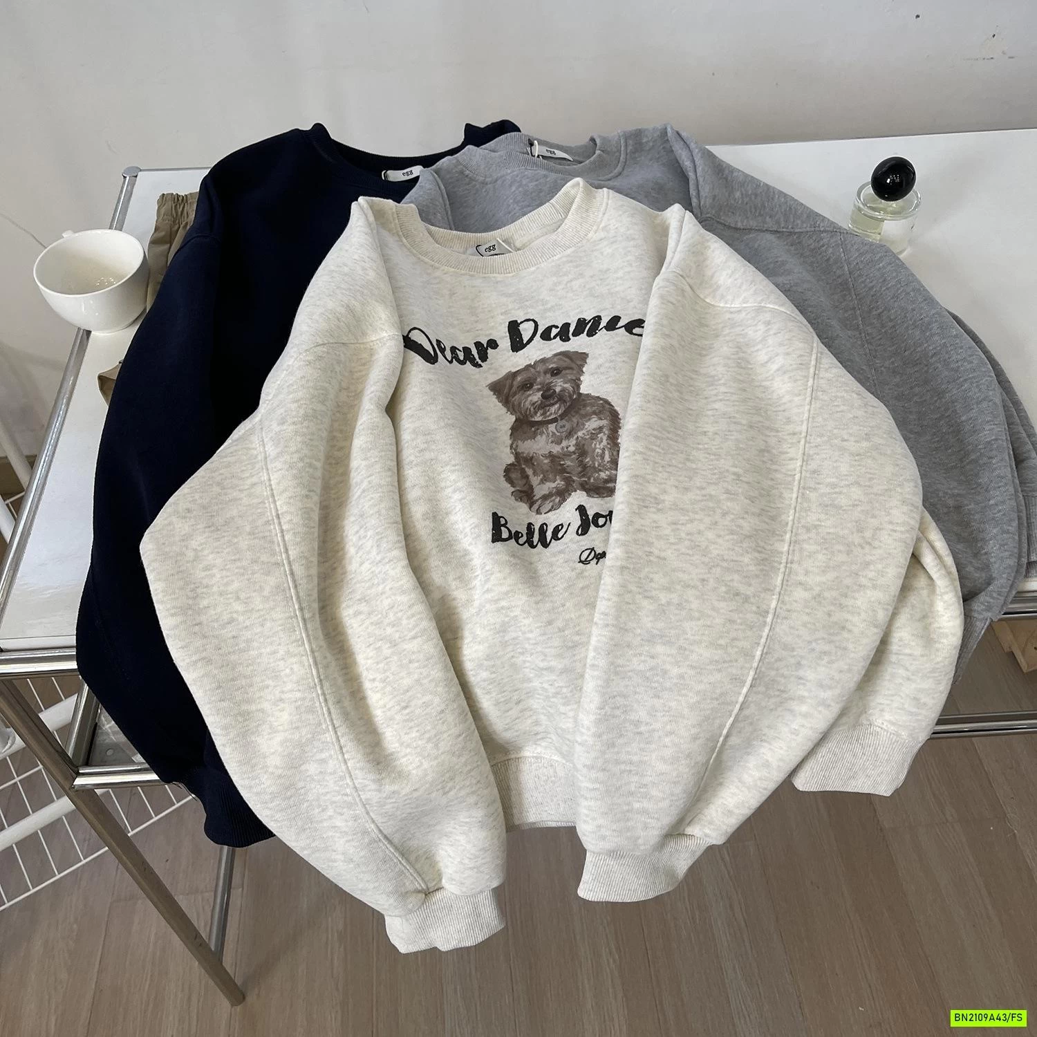 ÁO NỈ ÉP IN GẤU