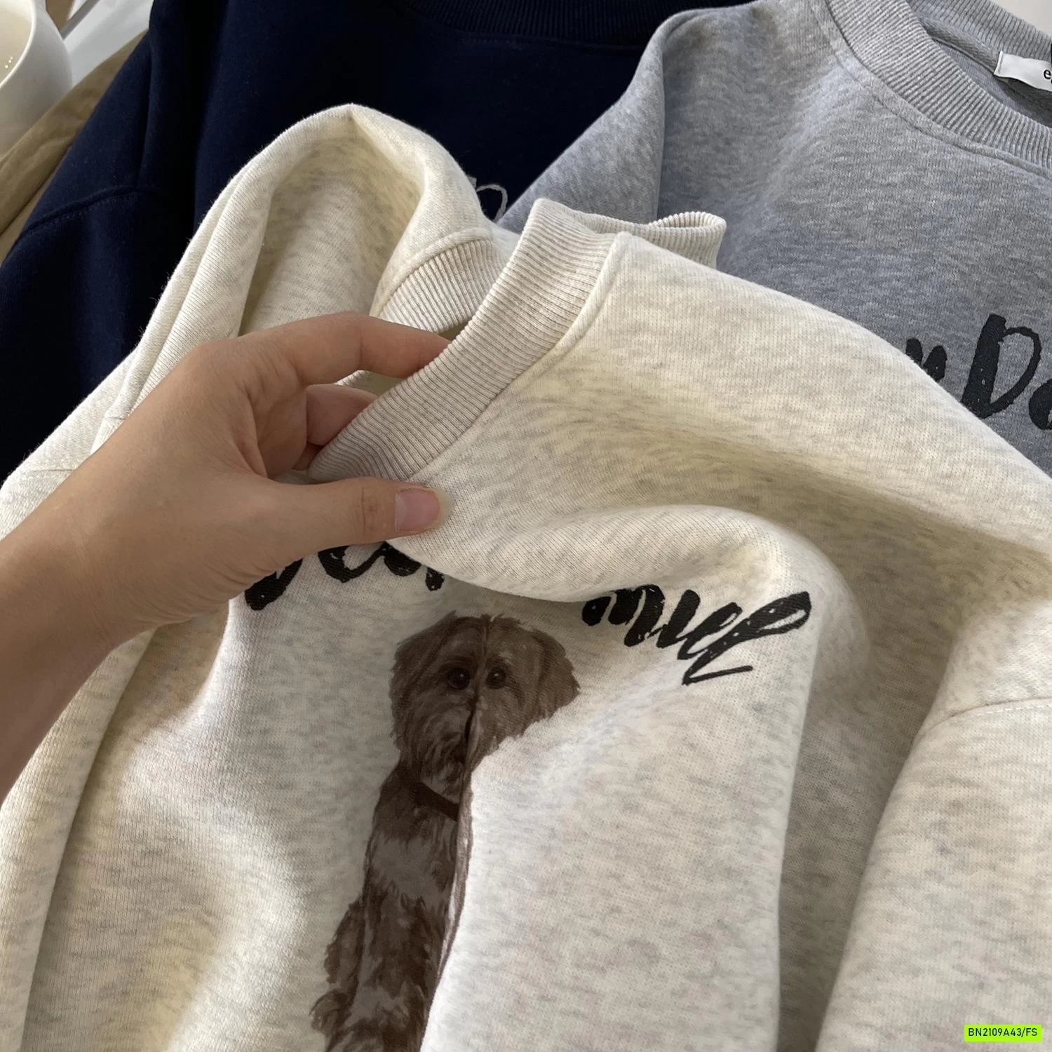 ÁO NỈ ÉP IN GẤU