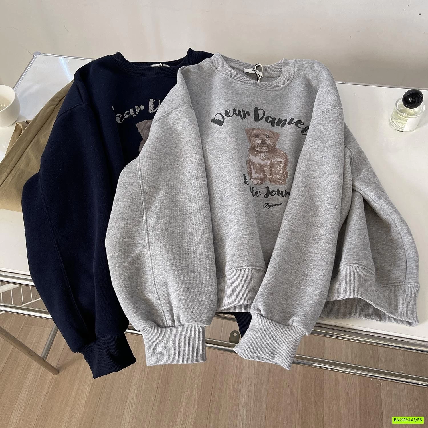 ÁO NỈ ÉP IN GẤU