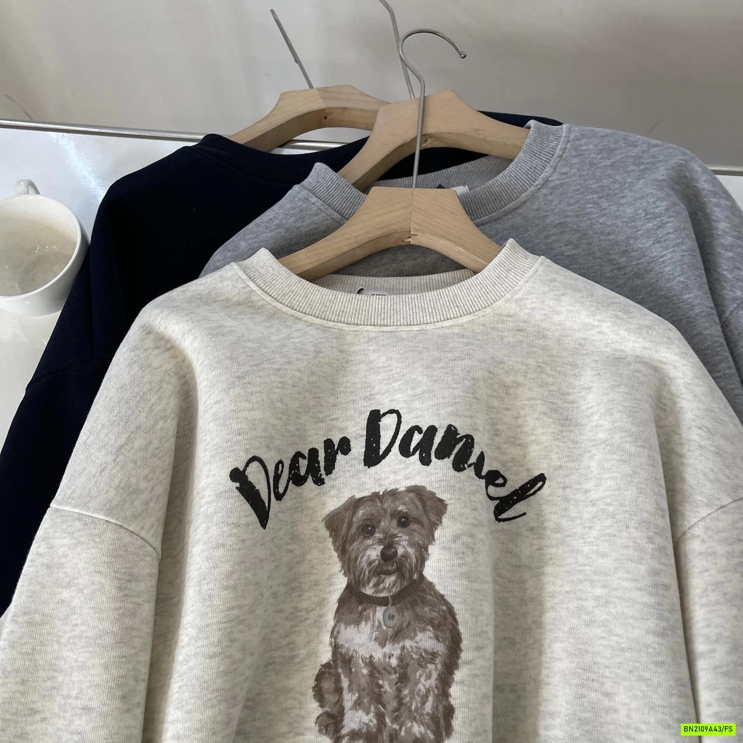 ÁO NỈ ÉP IN GẤU