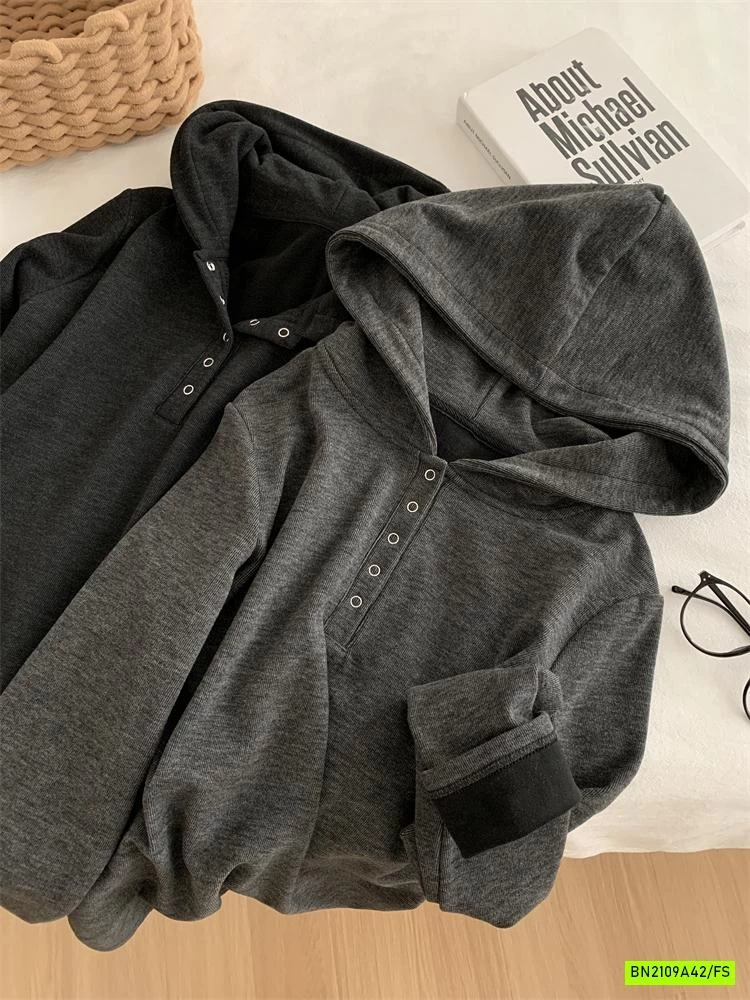 HOODIE NỈ LÓT NHUNG