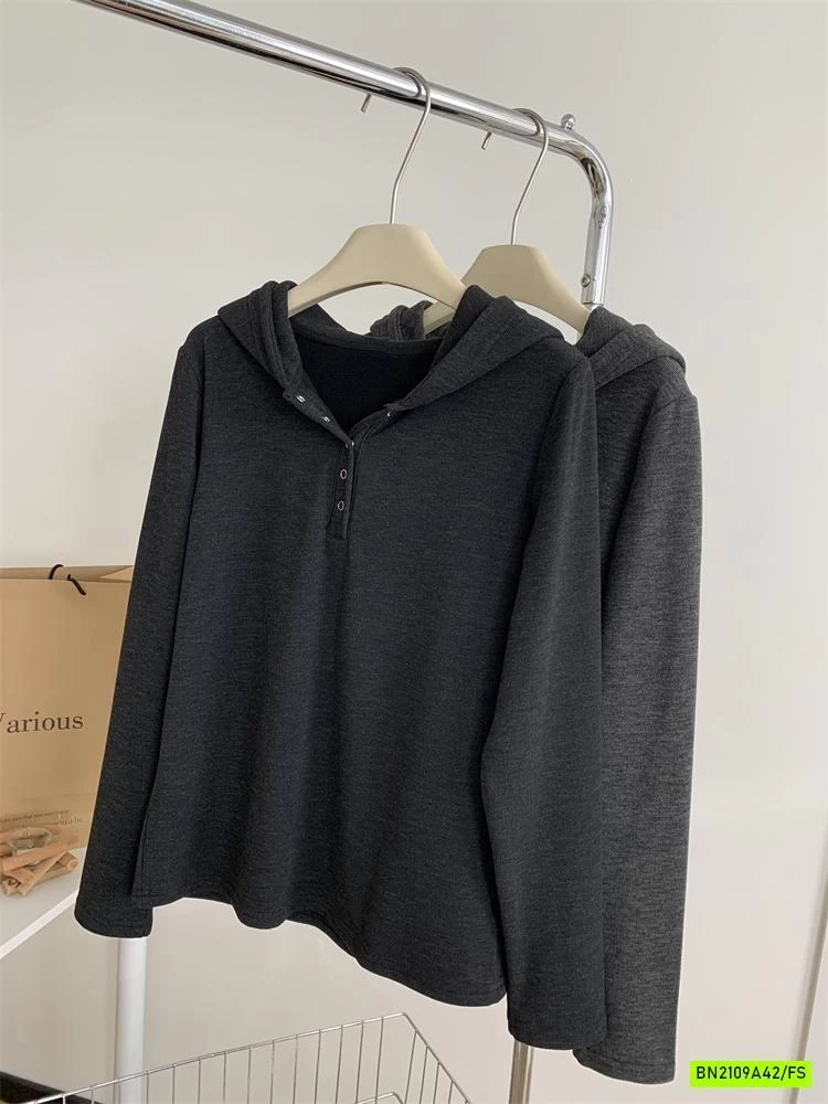 HOODIE NỈ LÓT NHUNG