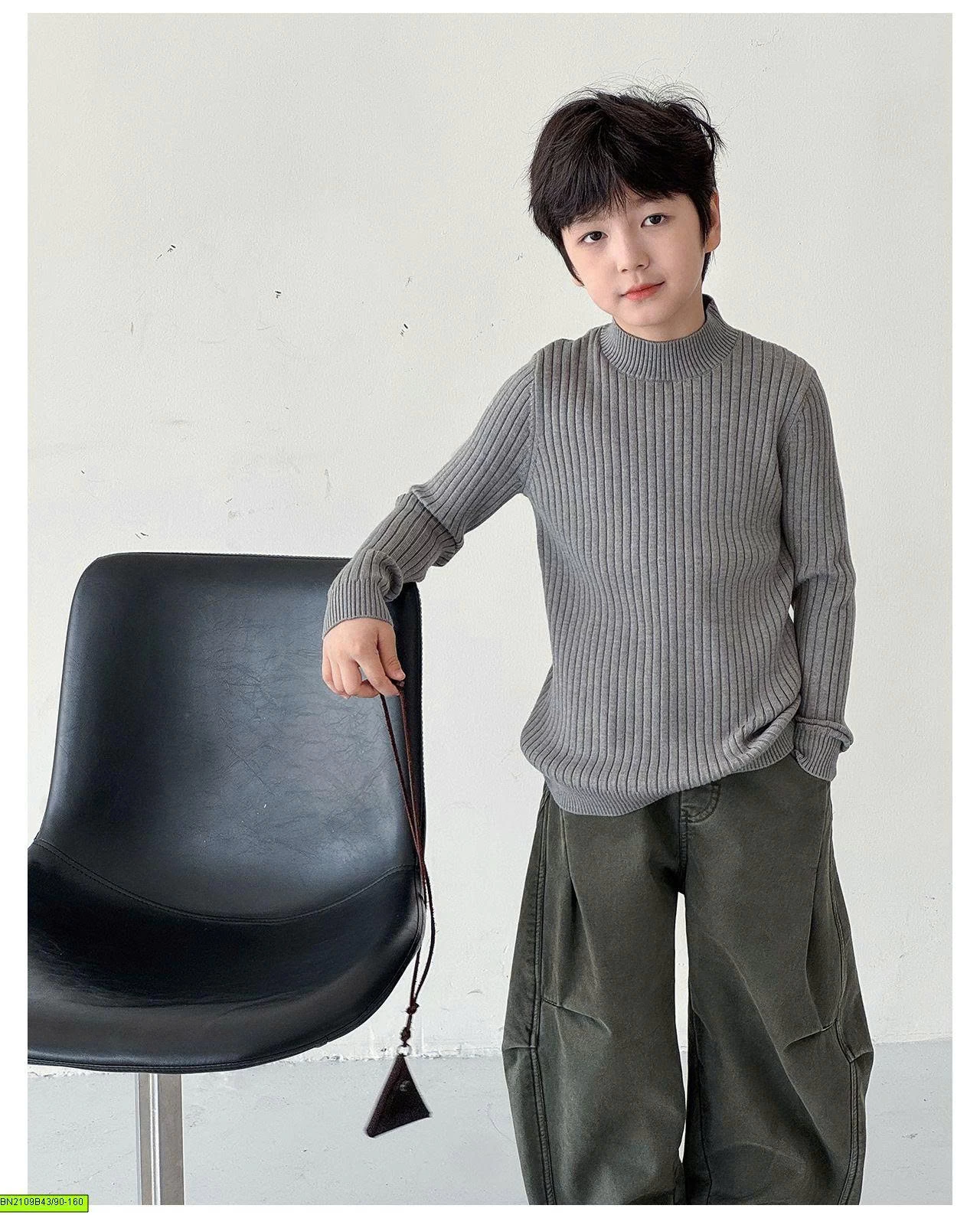 ÁO LEN TRƠN CAO CỔ AOAOKIDS