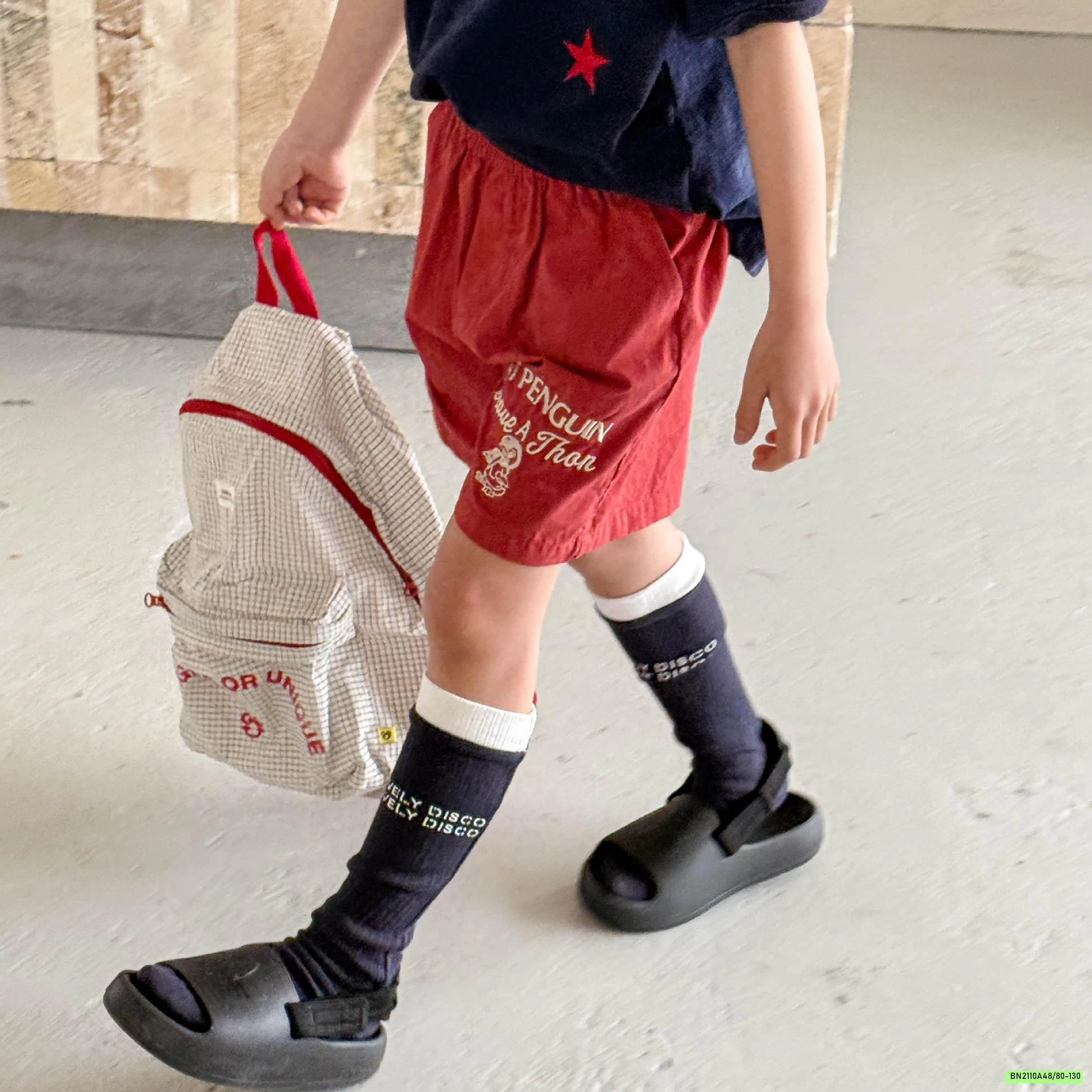 SHORT THÔ PHỐI MÀU ADBABY