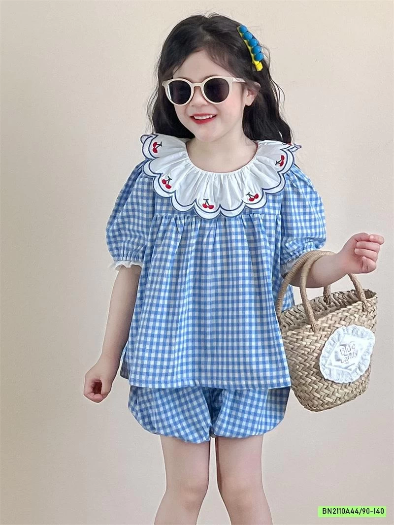 SÉT THÔ MỀM CARO XANH