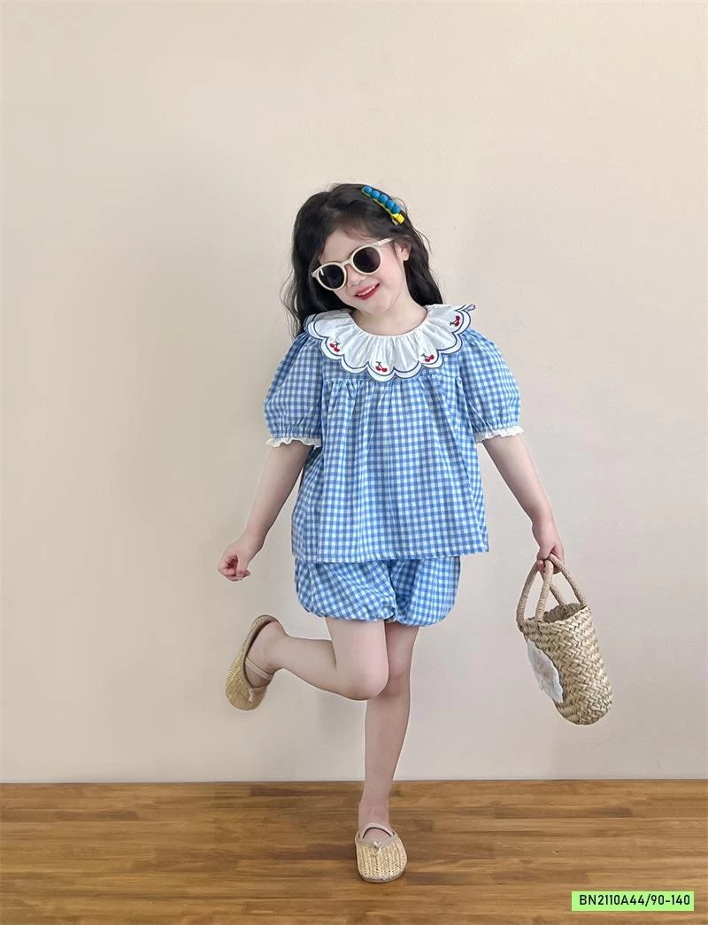 SÉT THÔ MỀM CARO XANH