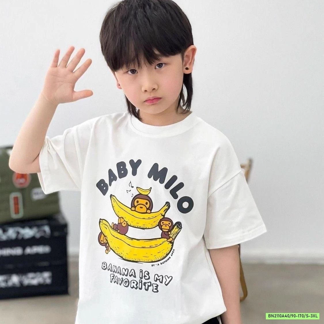 ÁO THUN CHUỐI BABY MILO