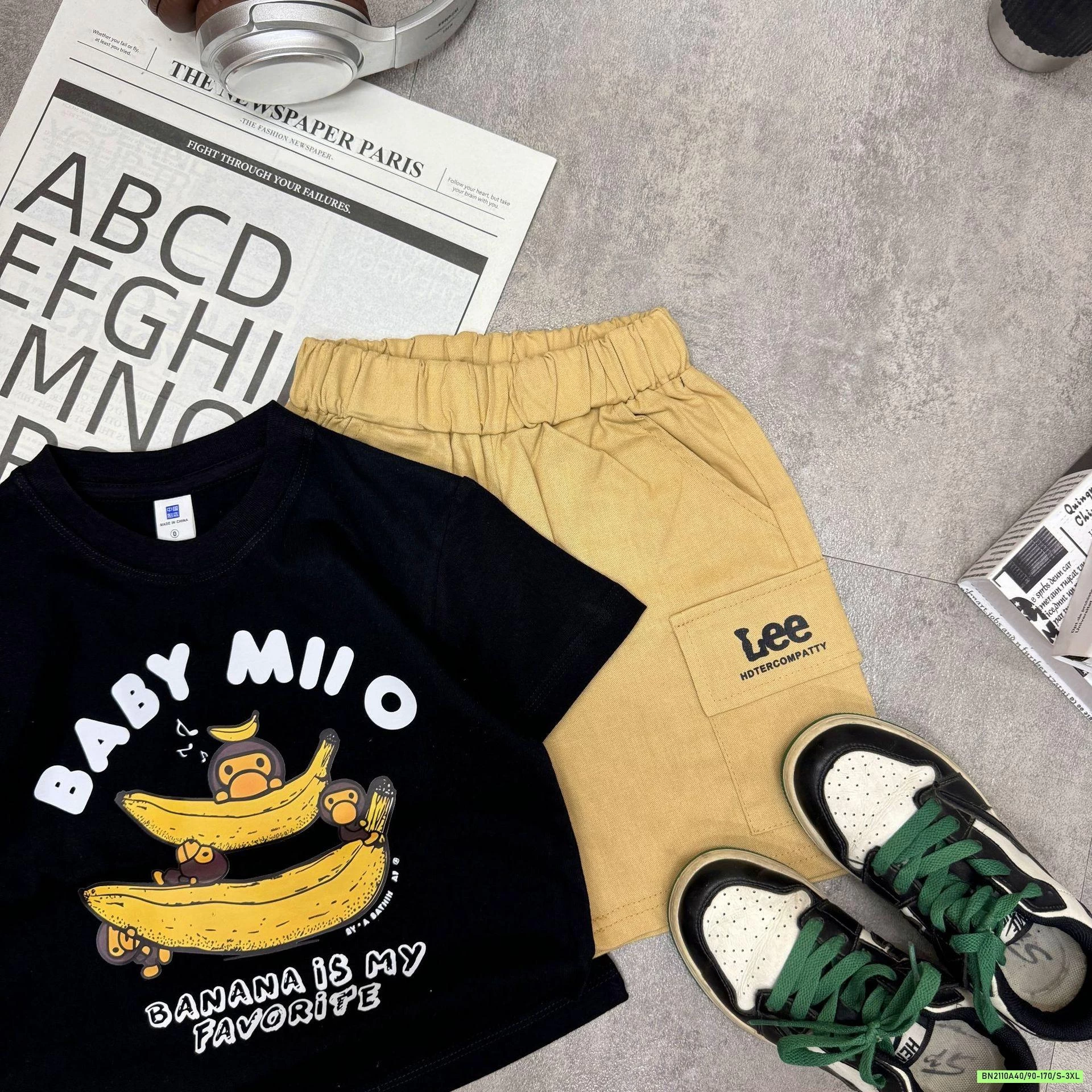 ÁO THUN CHUỐI BABY MILO