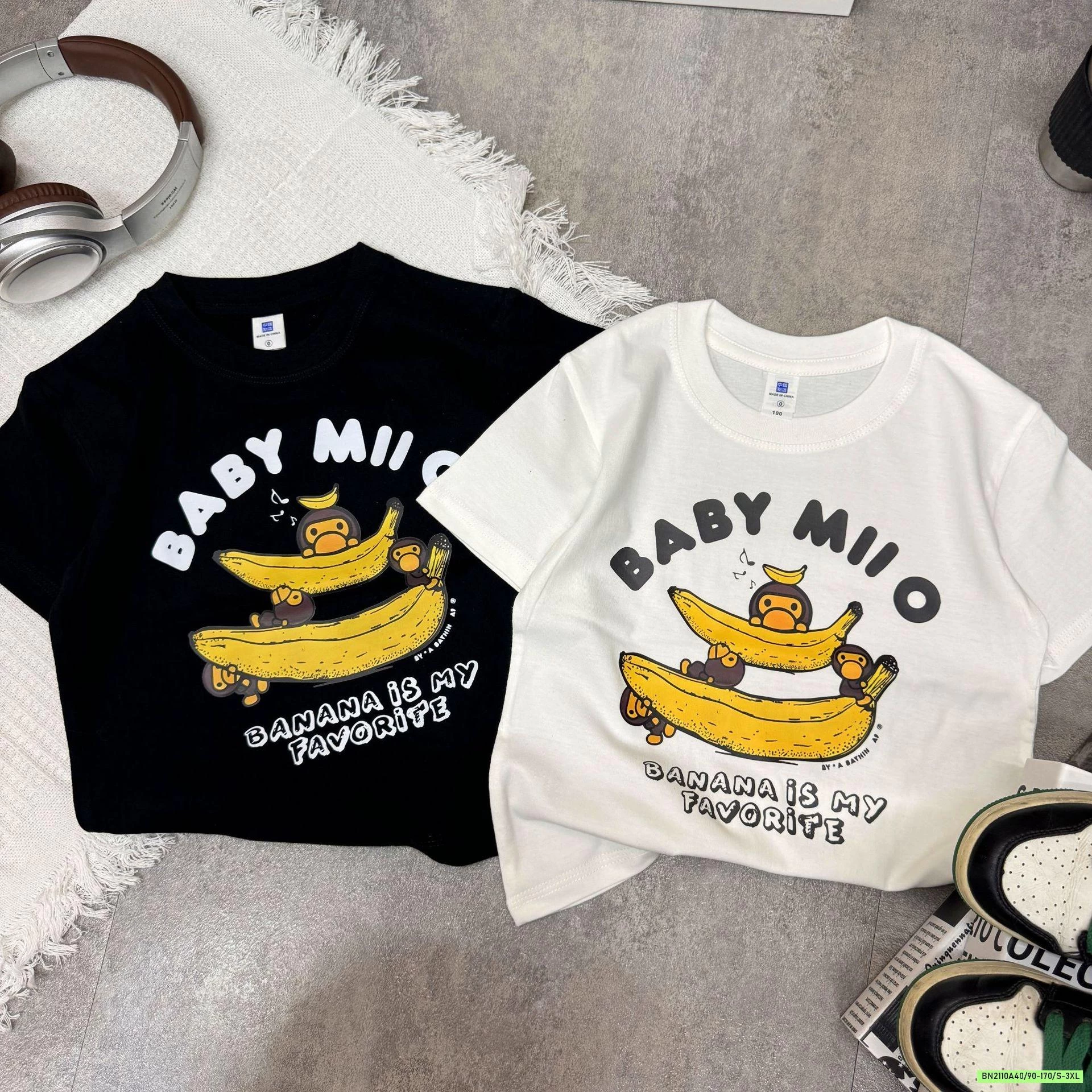 ÁO THUN CHUỐI BABY MILO