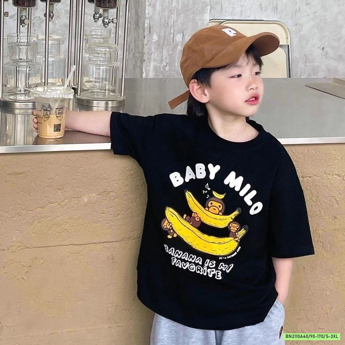 ÁO THUN CHUỐI BABY MILO