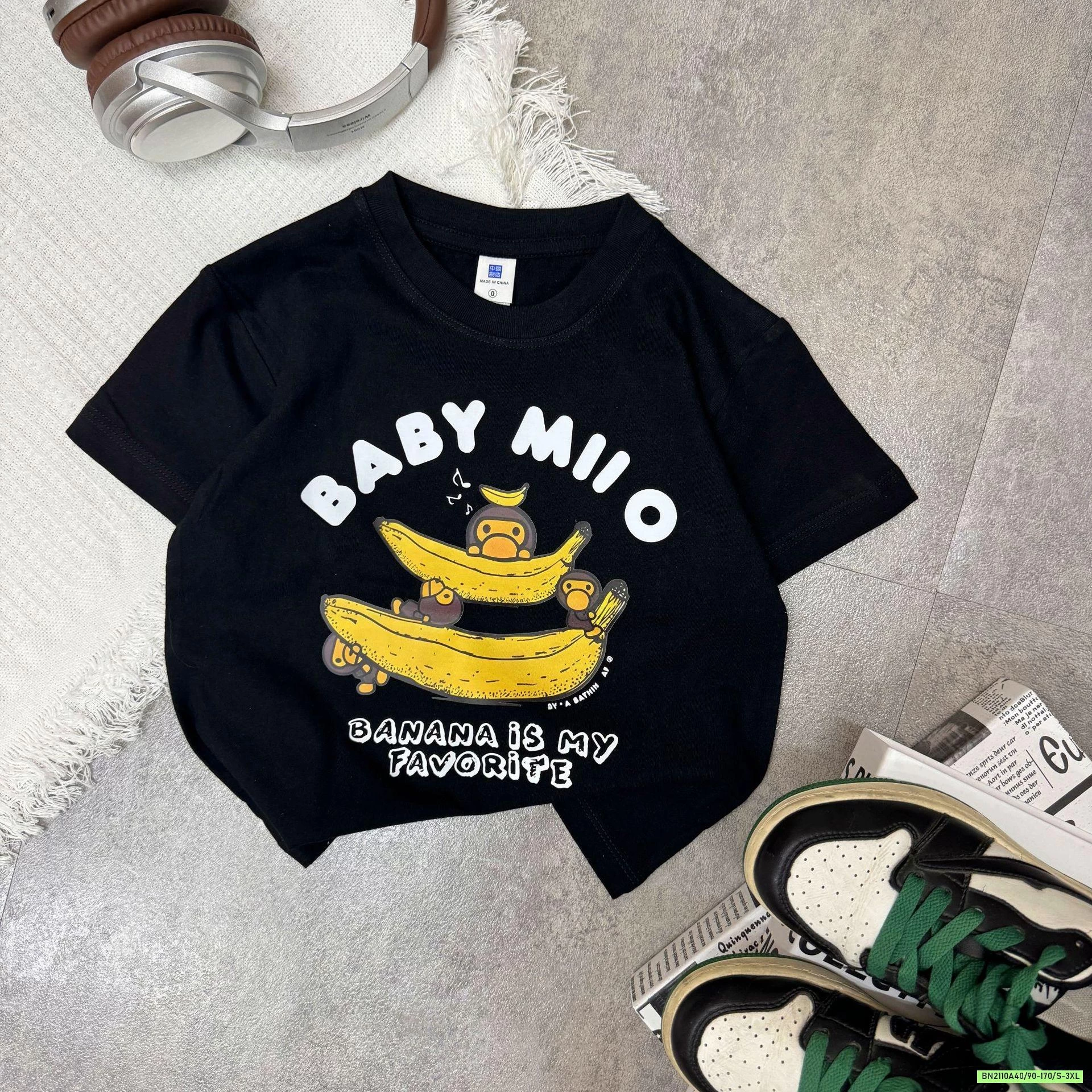 ÁO THUN CHUỐI BABY MILO