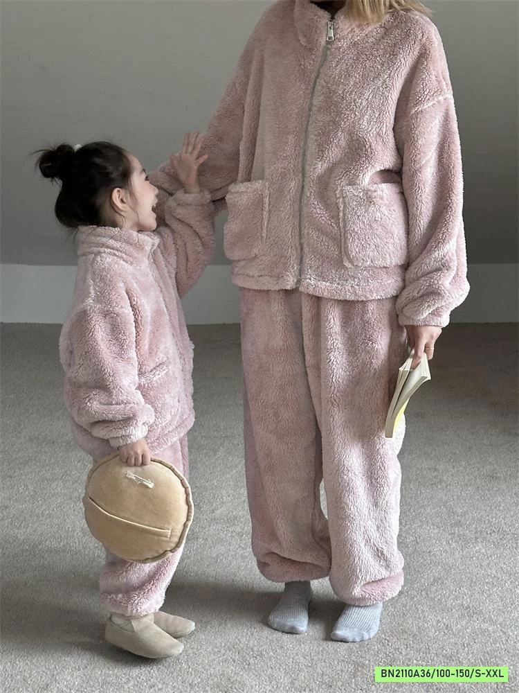 BỘ LÔNG KHÓA KÉO MẸ BÉ