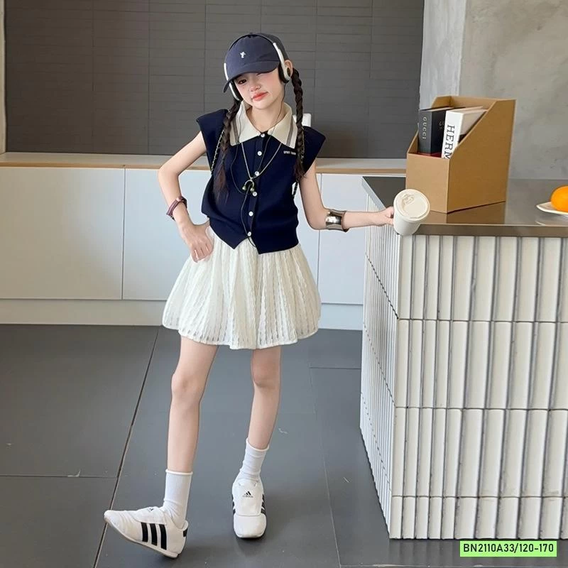 SÉT ÁO TAY HẾN CV TRẮNG SZ ĐẠI