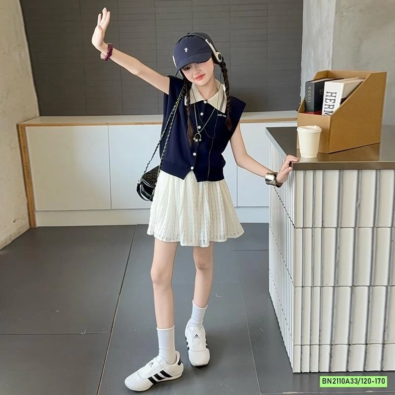 SÉT ÁO TAY HẾN CV TRẮNG SZ ĐẠI