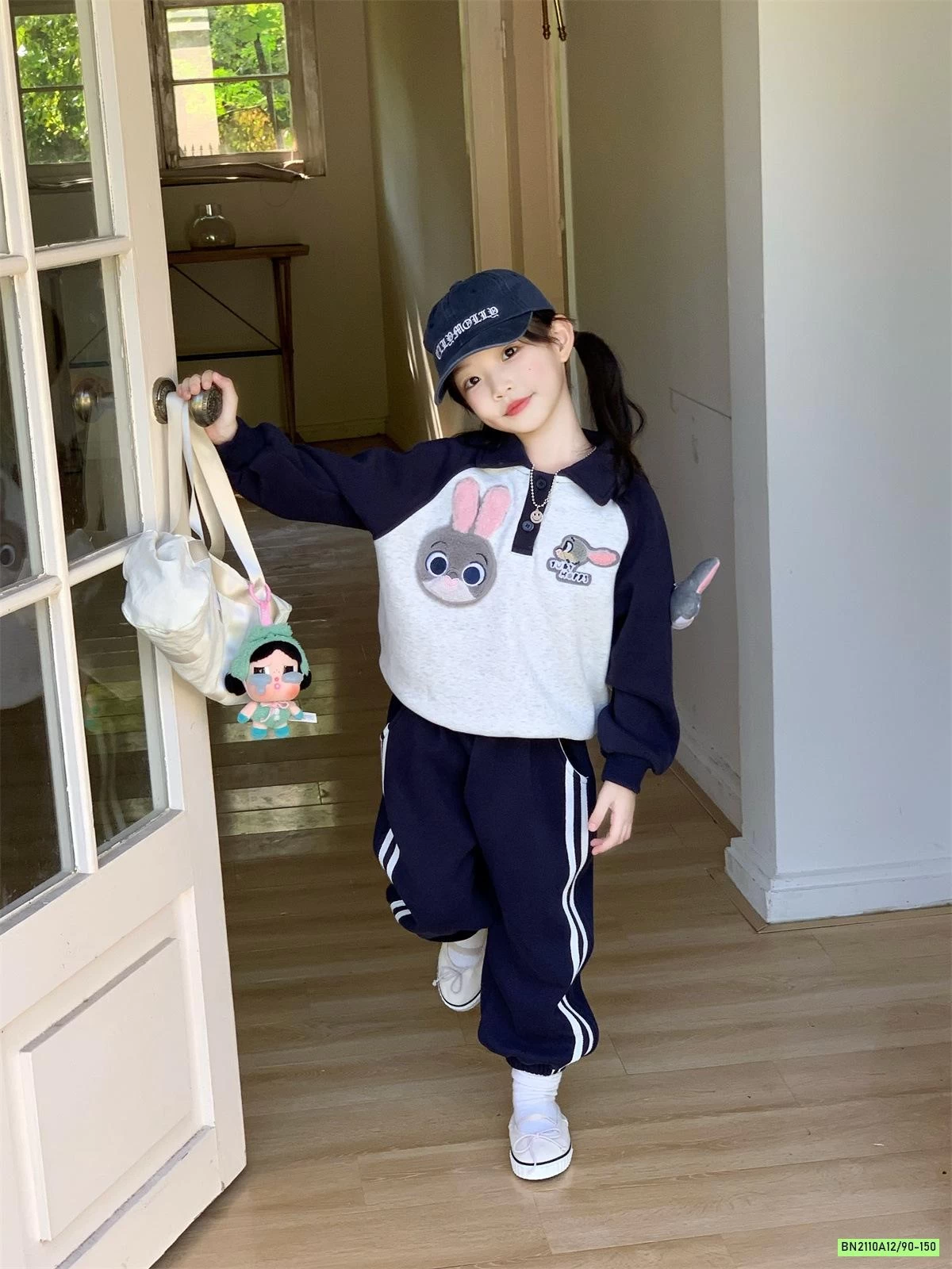 SÉT NỈ THỎ THỂ THAO PHỐI MÀU