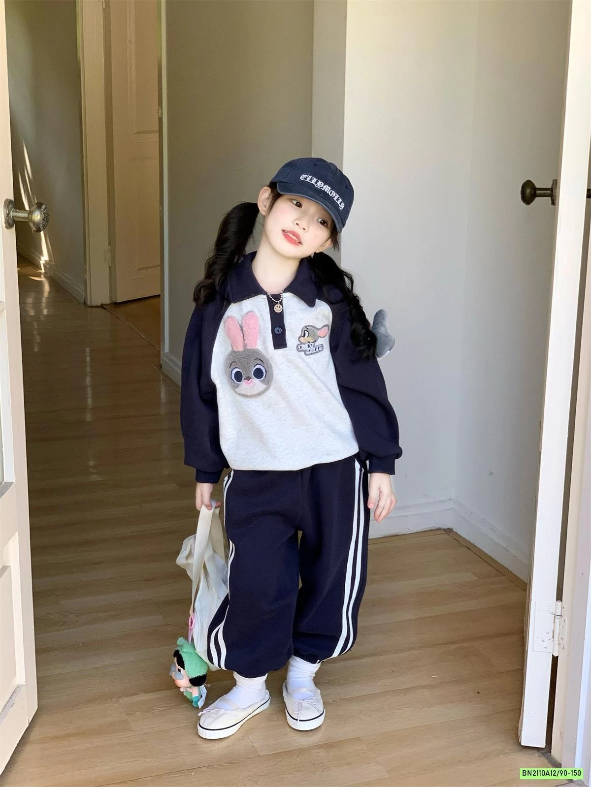 SÉT NỈ THỎ THỂ THAO PHỐI MÀU