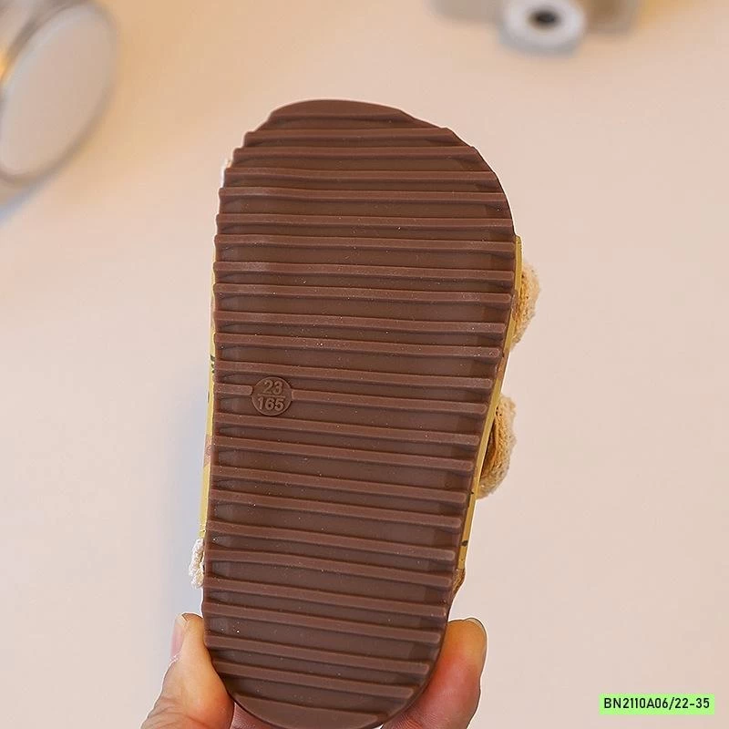 SANDAL QUAI HOA VIỀN REN