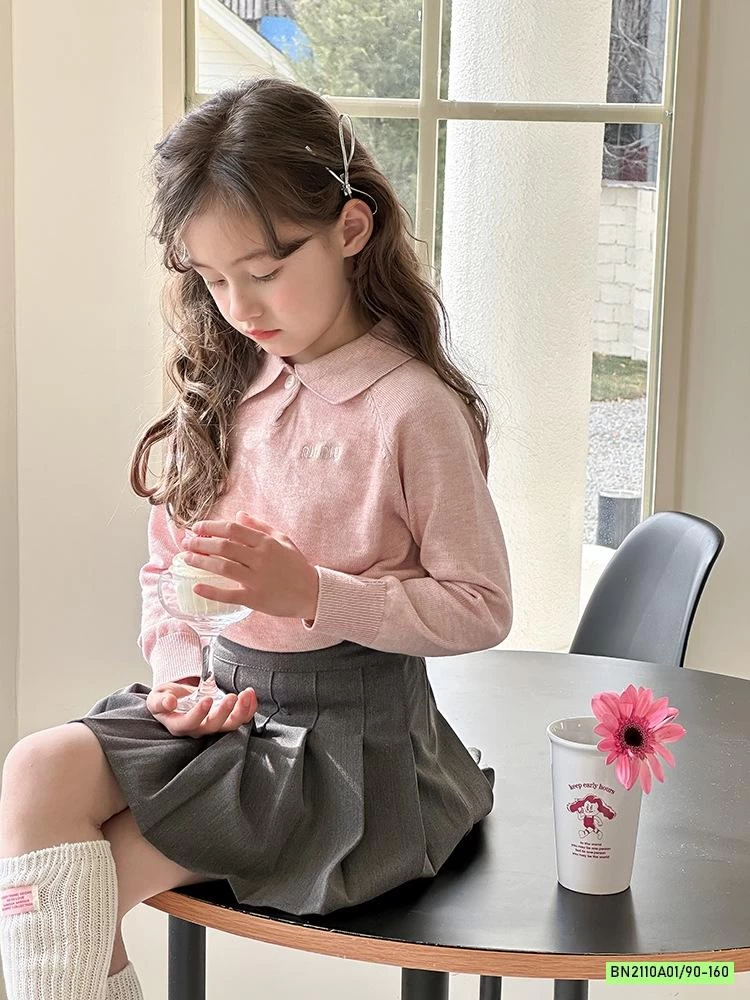 POLO LEN THÊU MINMIN 25A171 AMBB