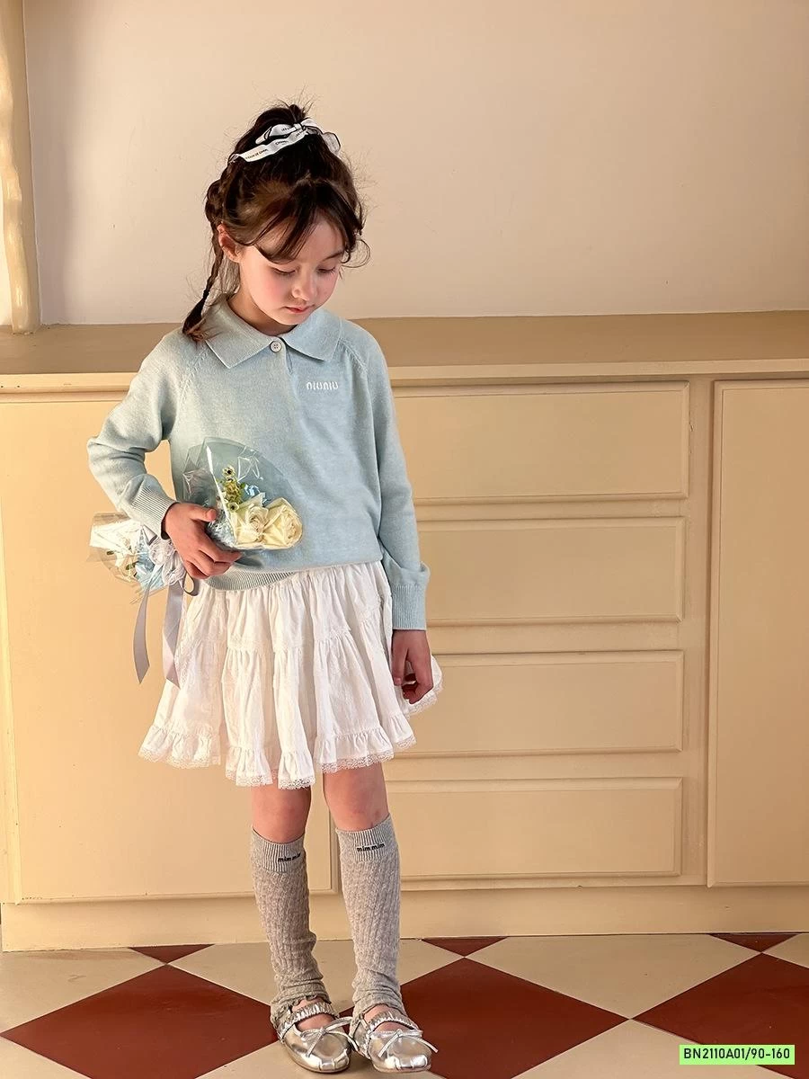 POLO LEN THÊU MINMIN 25A171 AMBB