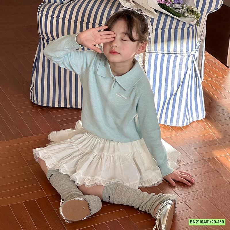 POLO LEN THÊU MINMIN 25A171 AMBB