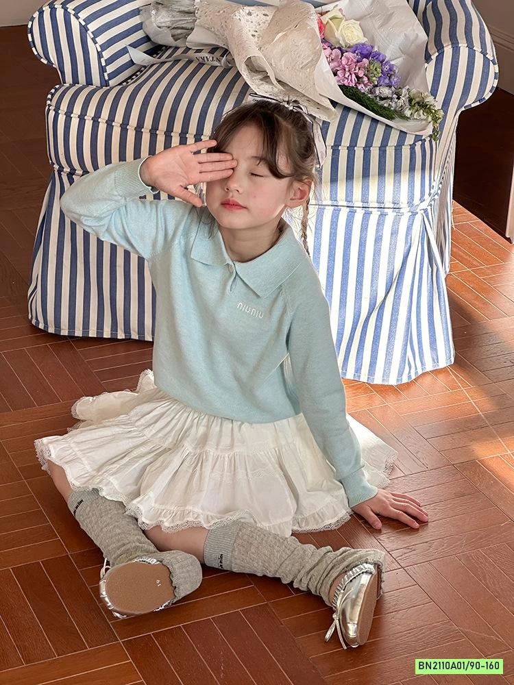 POLO LEN THÊU MINMIN 25A171 AMBB