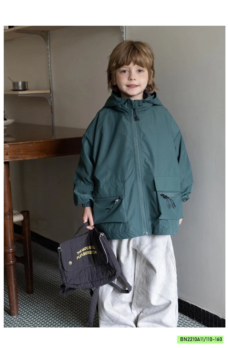 KHOÁC GIÓ TÚI HỘP 2 LỚP