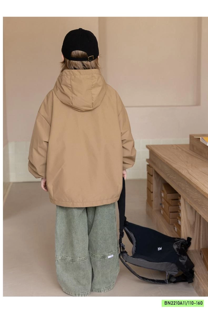 KHOÁC GIÓ TÚI HỘP 2 LỚP