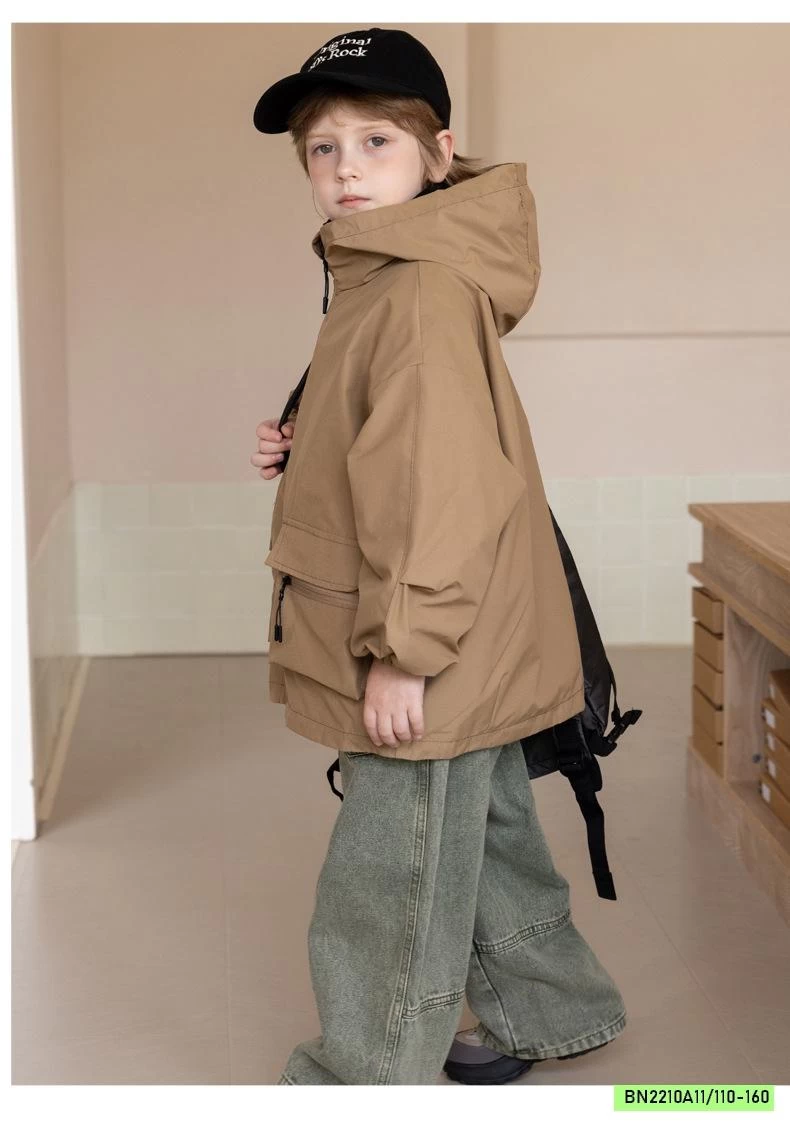 KHOÁC GIÓ TÚI HỘP 2 LỚP