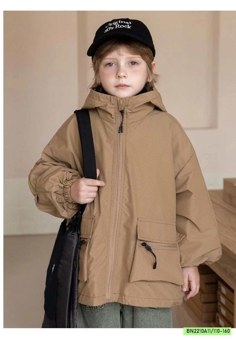 KHOÁC GIÓ TÚI HỘP 2 LỚP