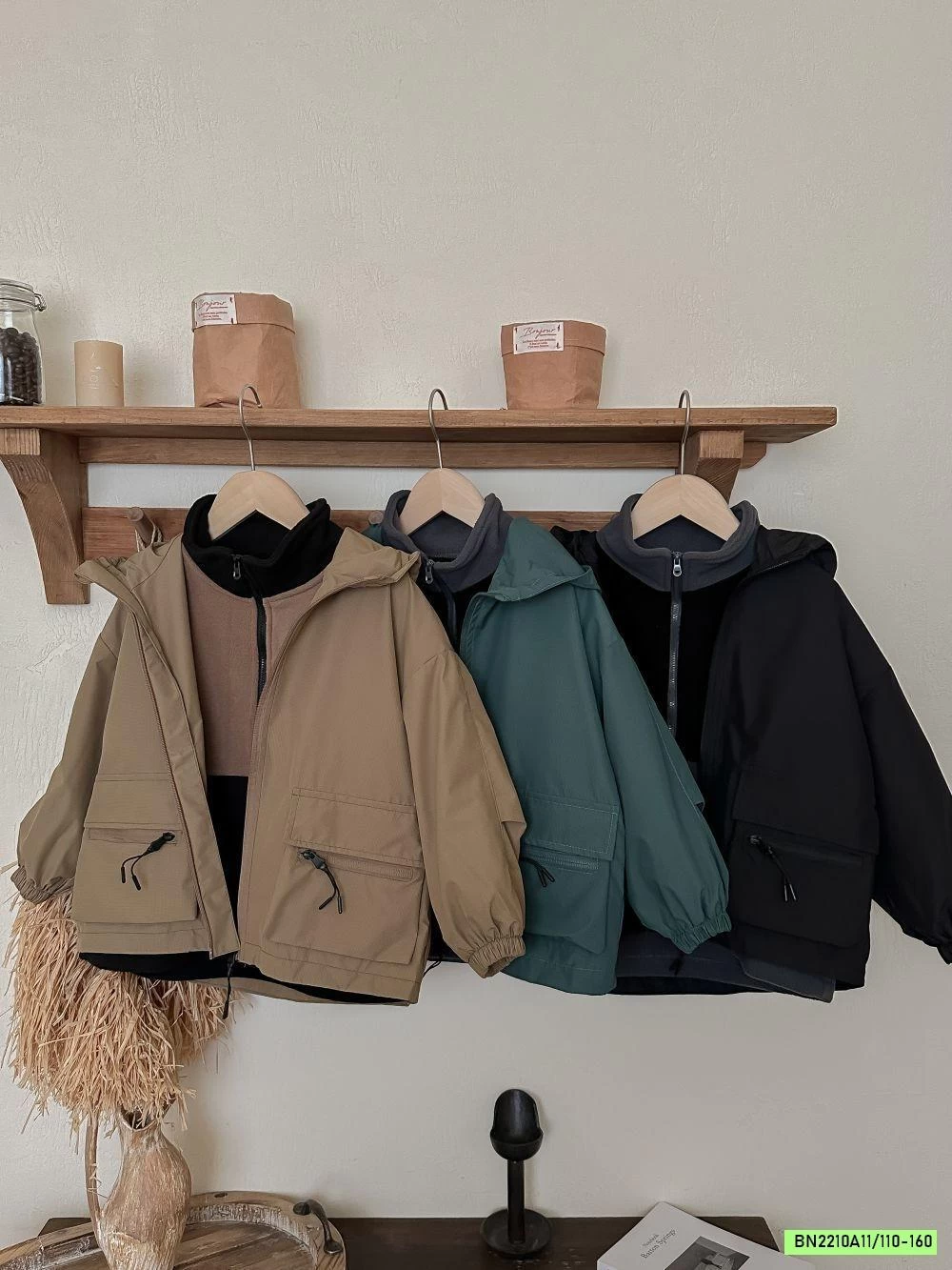 KHOÁC GIÓ TÚI HỘP 2 LỚP