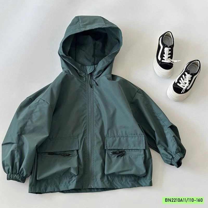 KHOÁC GIÓ TÚI HỘP 2 LỚP