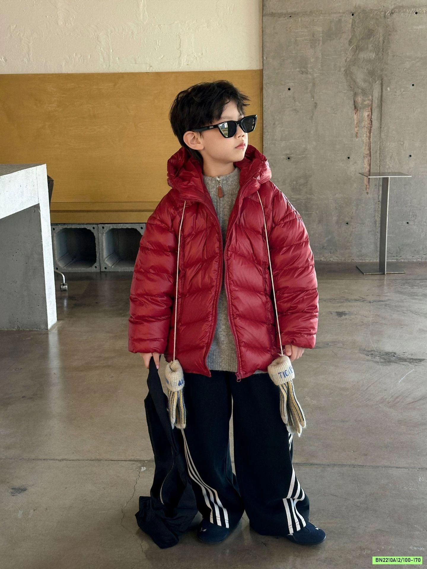 QUẦN SUÔNG NỈ LÓT NHUNG 3 SỌC