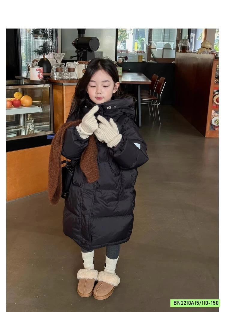 KHOÁC PHAO DÁNG DÀI LIỀN MŨ