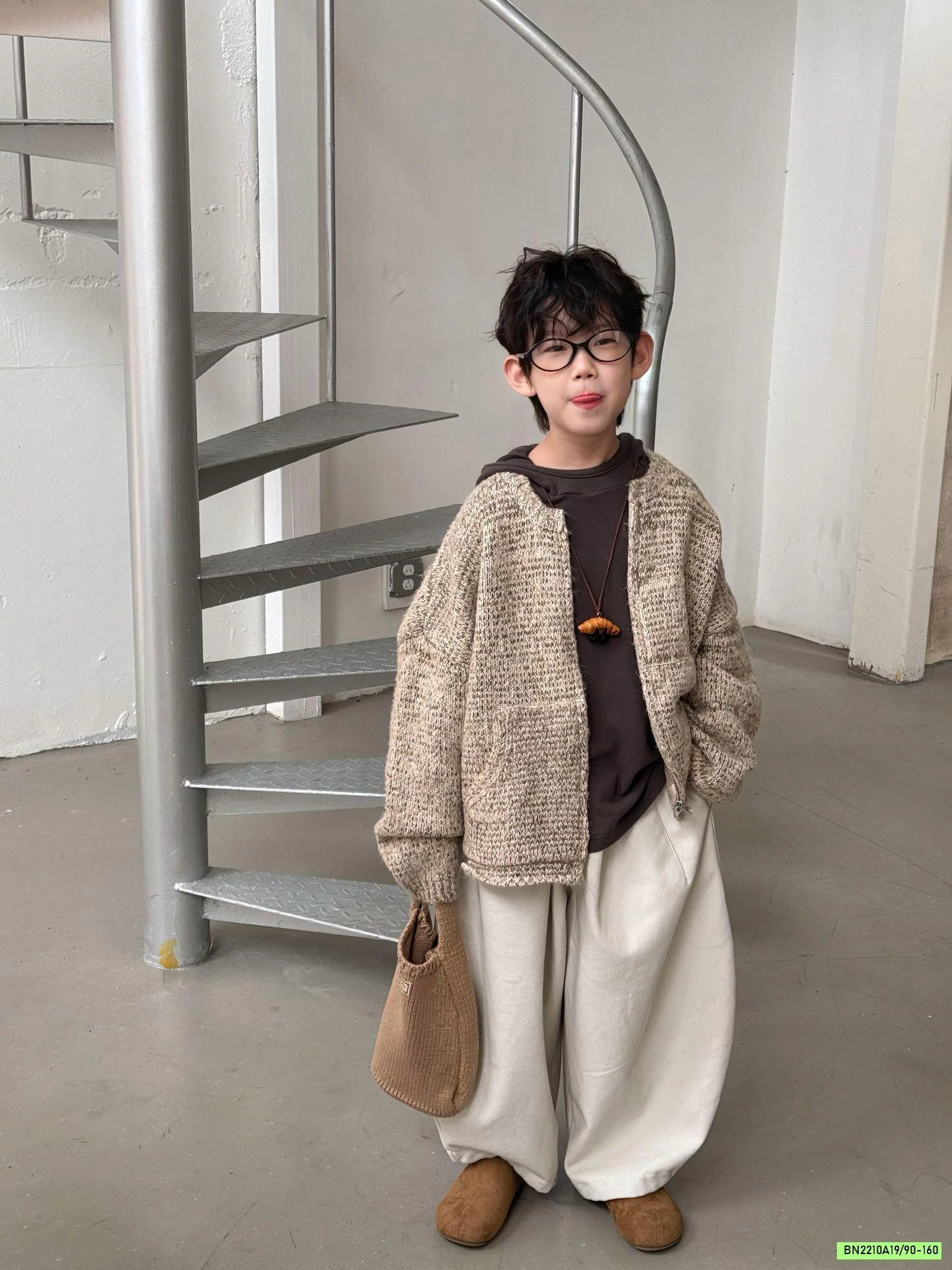 KHOÁC LEN DỆT VINTAGE FANSU