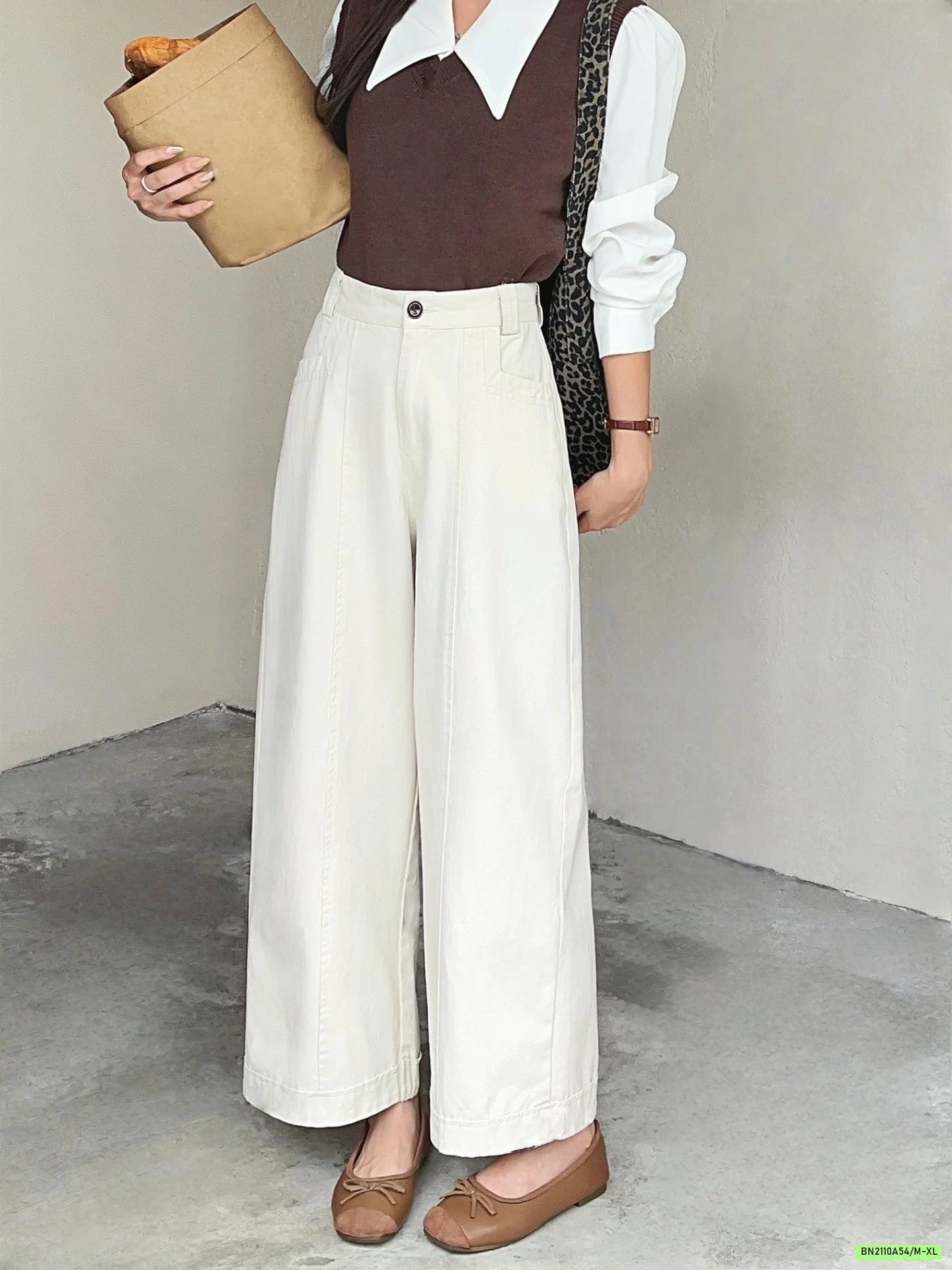 QUẦN ỐNG RỘNG LƯNG CHUN ANNA