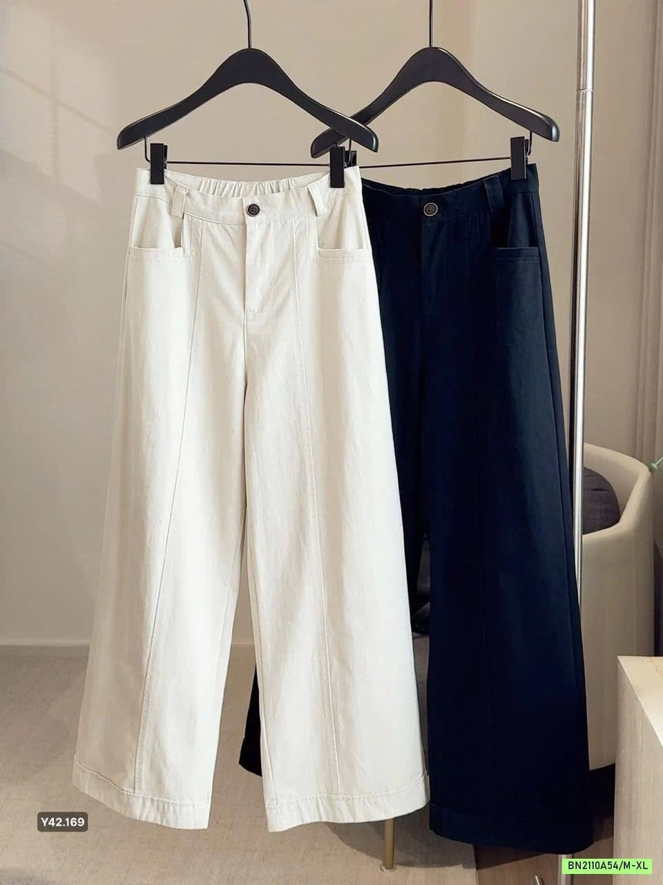 QUẦN ỐNG RỘNG LƯNG CHUN ANNA