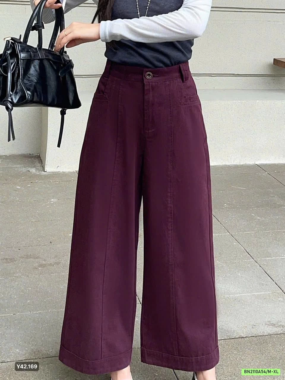 QUẦN ỐNG RỘNG LƯNG CHUN ANNA