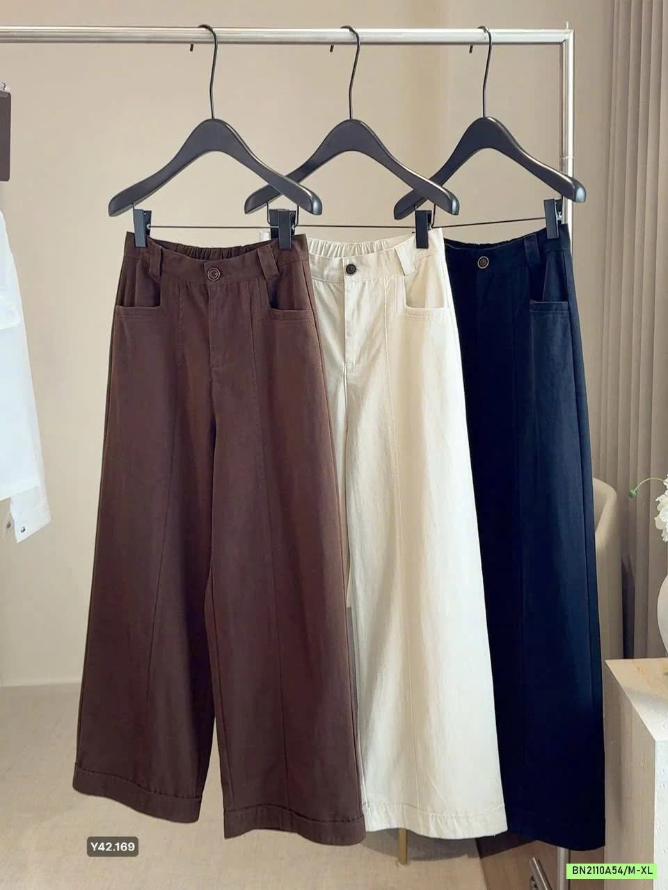 QUẦN ỐNG RỘNG LƯNG CHUN ANNA